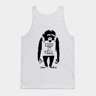 BANKSY Keep It Real Tank Top